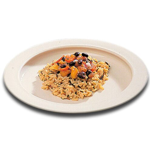 Assiettes à rebords