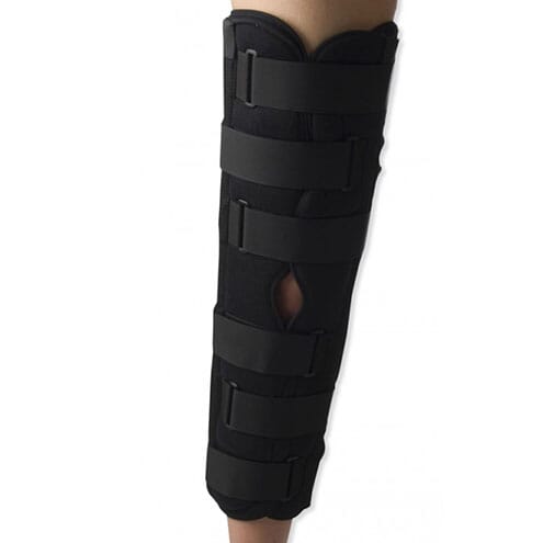 Immobilisation du genou
