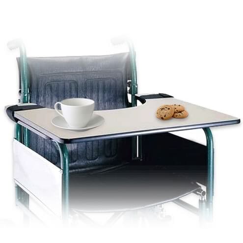 Plateaux pour fauteuils roulants