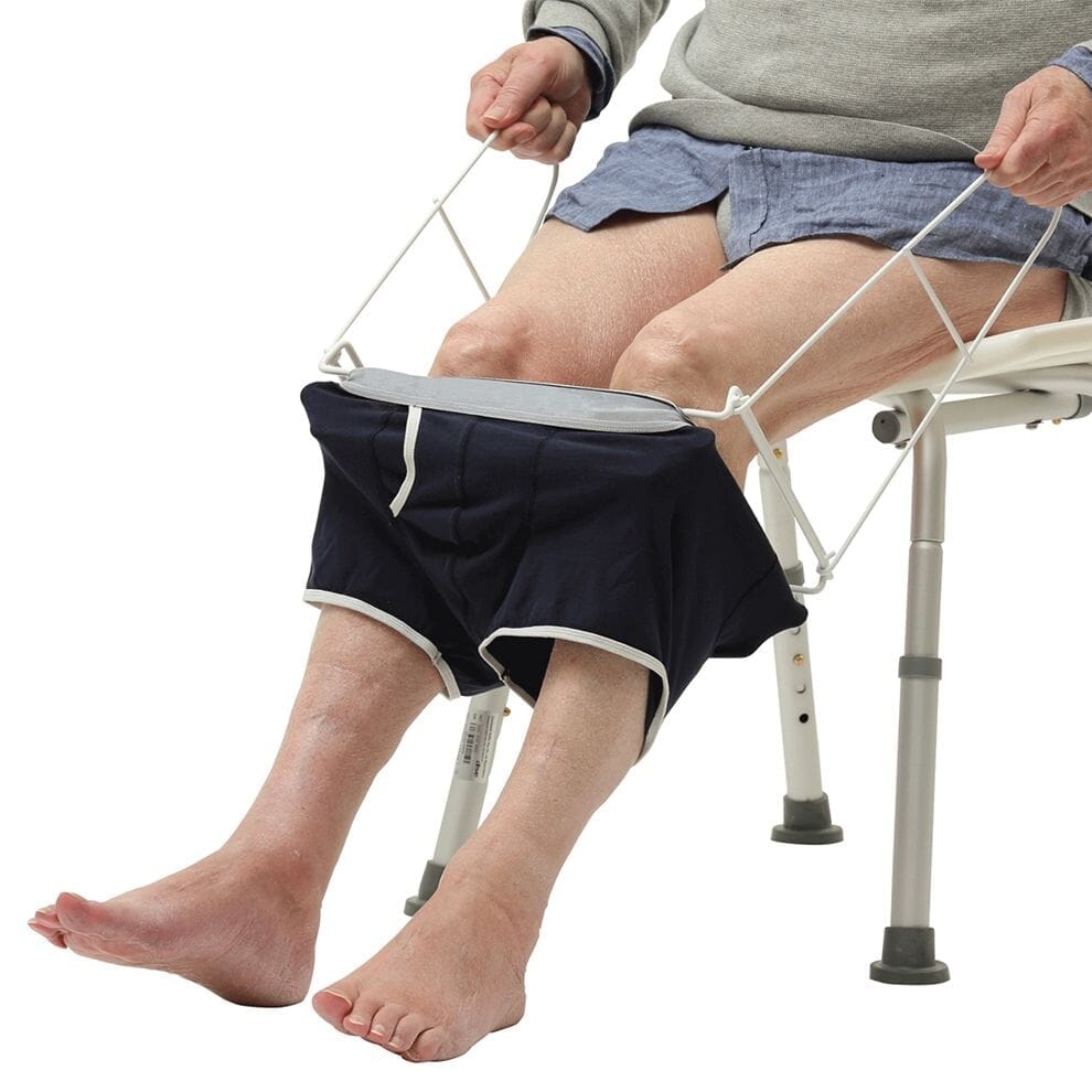 Aide à l'habillage pour sous vêtements