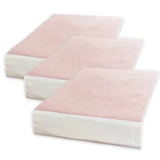 Alèse lavable avec rabats pour lit simple Lot de 3 alèses