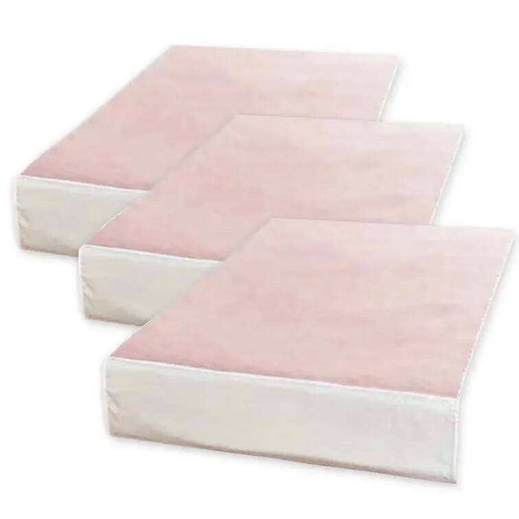 Alèse lavable avec rabats pour lit simple