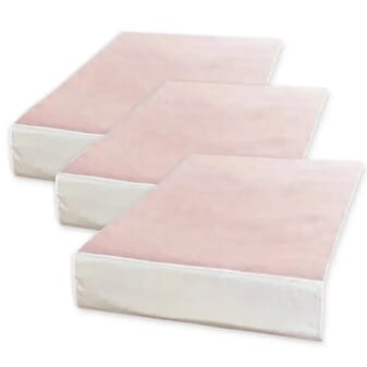 Alèse lavable avec rabats pour lit simple