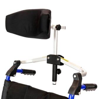 Appui-tête ergonomique pour fauteuil roulant