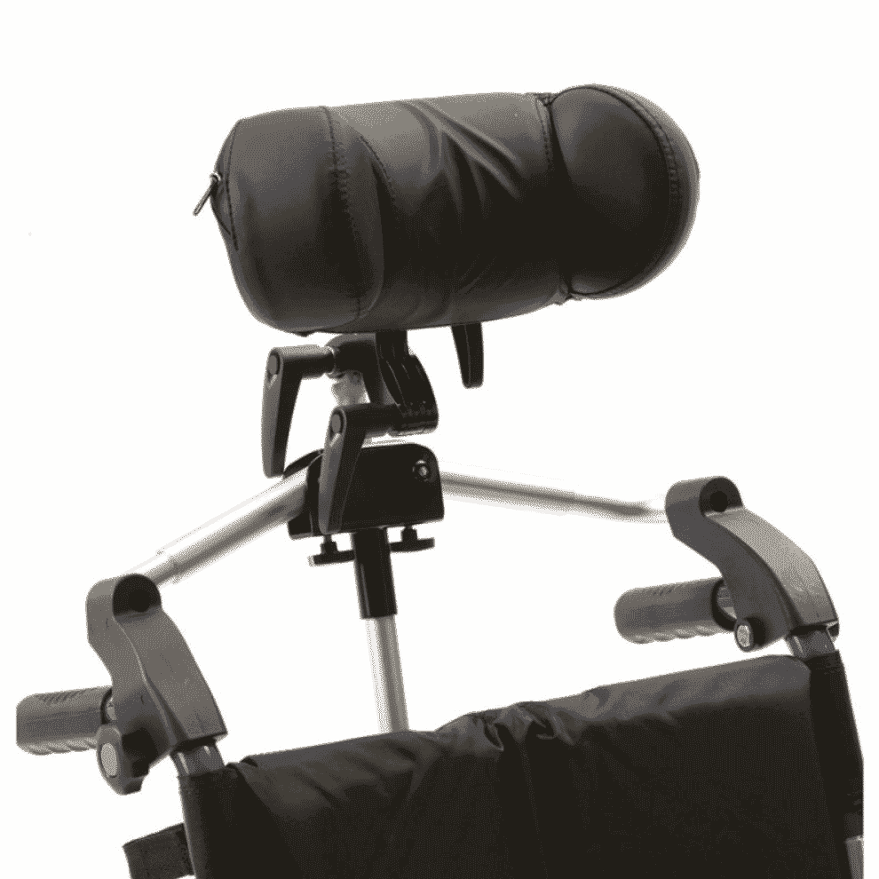 Appui-tête universel pour fauteuil roulant
