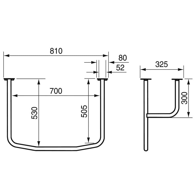 Appui tour de lavabo