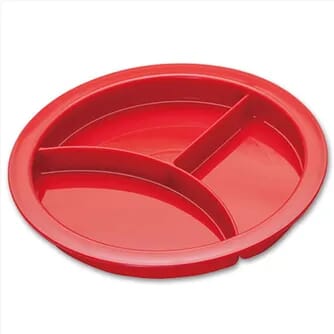 Assiette à compartiments