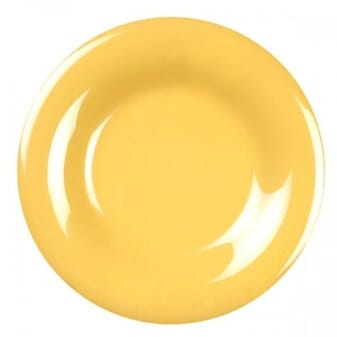 Assiette incassable en mélamine