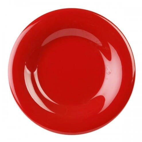 Assiette incassable en mélamine