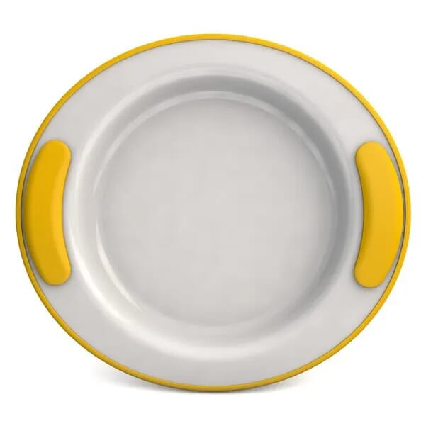 Assiette isotherme préhensible Ornamin