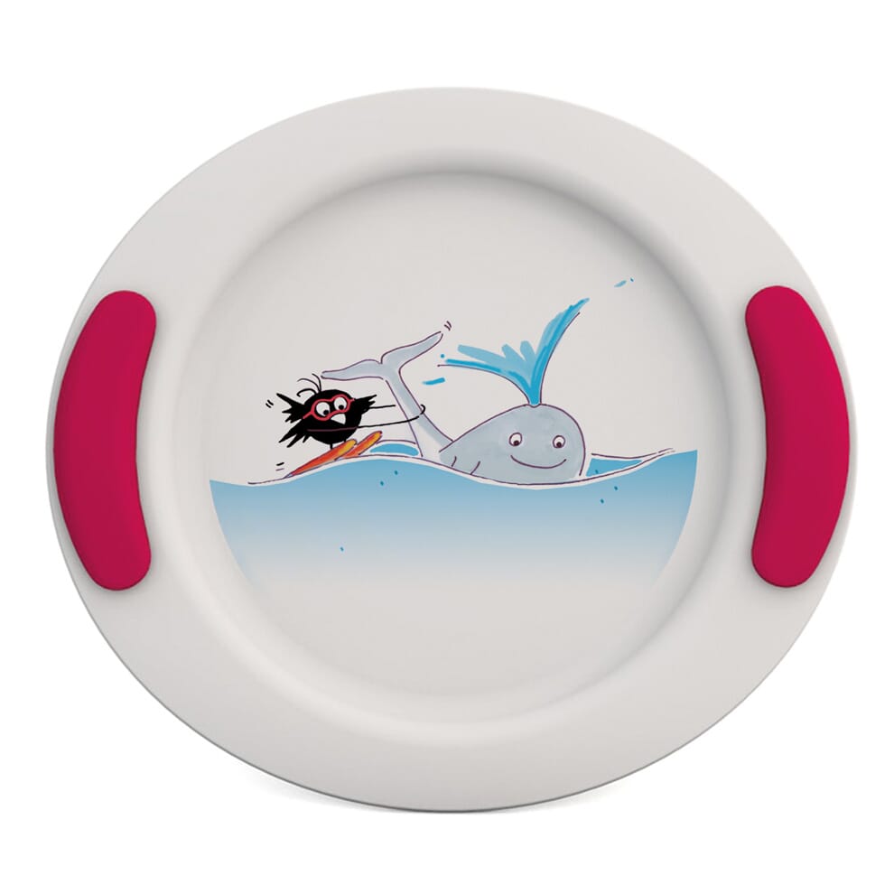 Assiette préhensible ludique