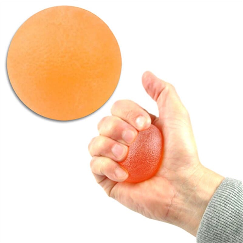 View Balle dexercice pour la main Orange information
