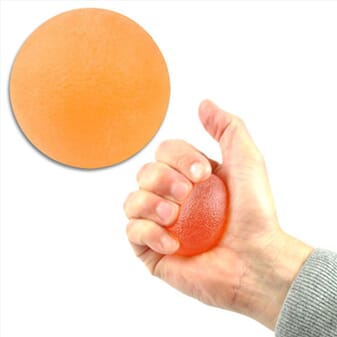 Balle d'exercice pour la main - Orange