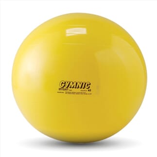Ballon de gymnastique Gymnic Jaune - 450 mm