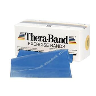 Bandes d'exercices sans latex Thera-Band® - Bleu - 46 m