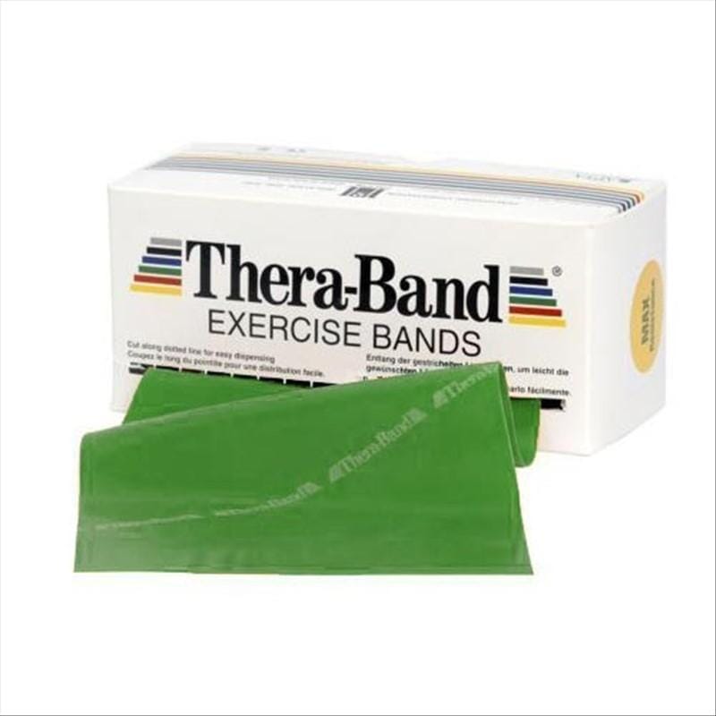 View Bandes dexercices sans latex TheraBand Vert 25 m information