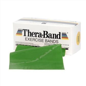 Bandes d'exercices sans latex Thera-Band® - Vert - 25 m