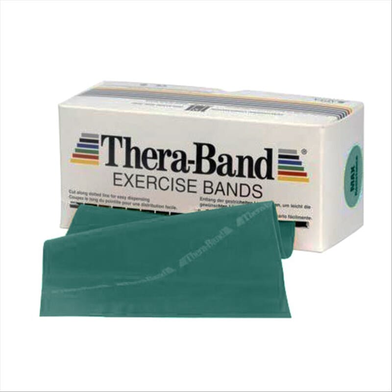 View Bandes dexercices TheraBand Vert 55 m information