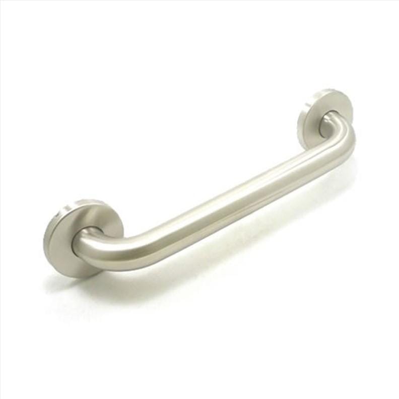 Barre d'appui en acier inoxydable - Finition brossée - 30,5 cm