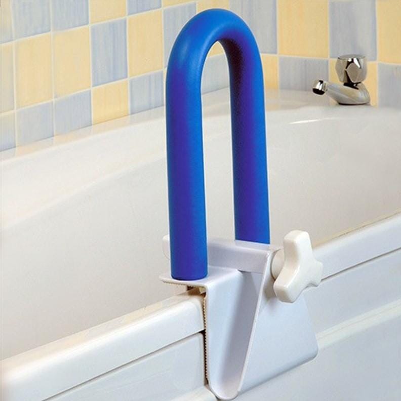 Poignée d'appui pour baignoire rembourrée