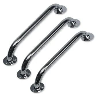 Barre d'appui chromée