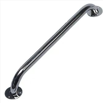 Barre d'appui chromée