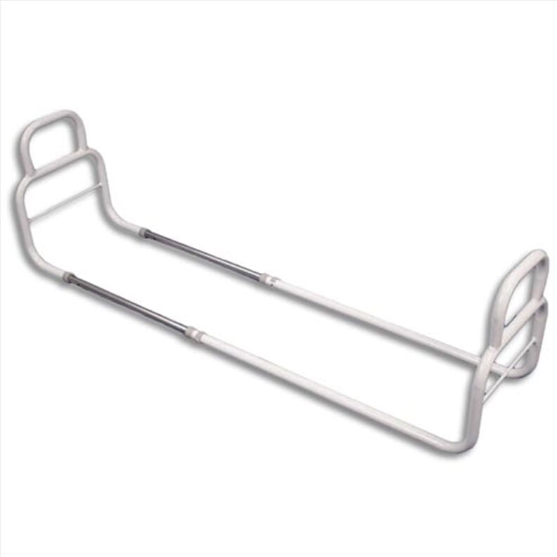 Barre d'appui double pour lit