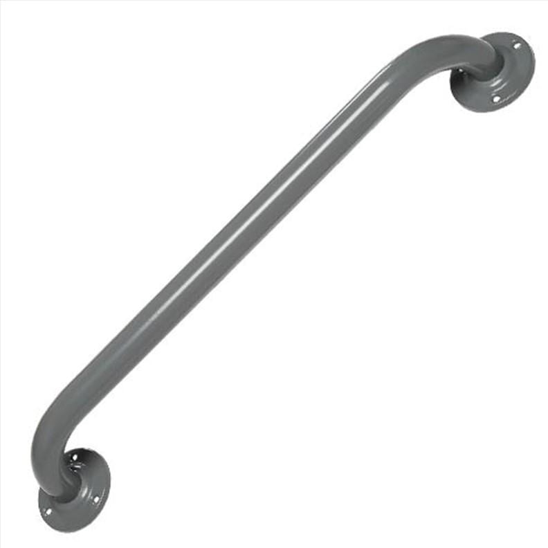 Barre d'appui pour salle de bain - Gris - 91 cm