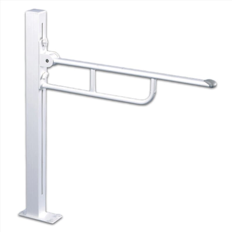 Barre d'appui pour toilettes ajustable (Fixation au sol) - Pressalit