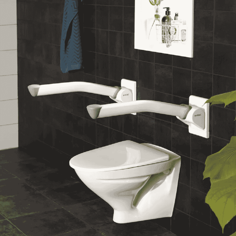 Barre d'appui pour toilettes Etac Rex