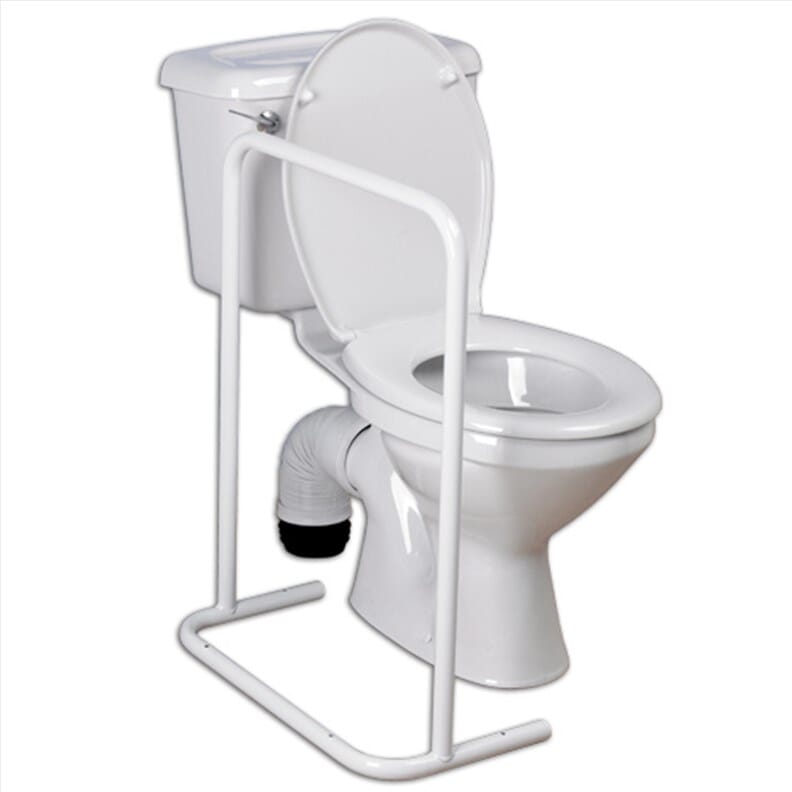 Barre d'appui pour toilettes latérale