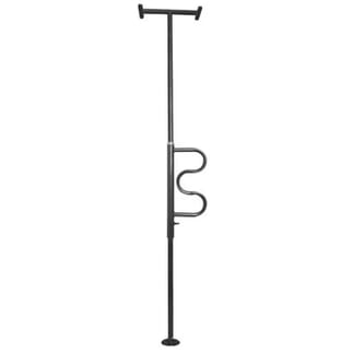 Barre d'appui verticale Sol/Plafond Noire