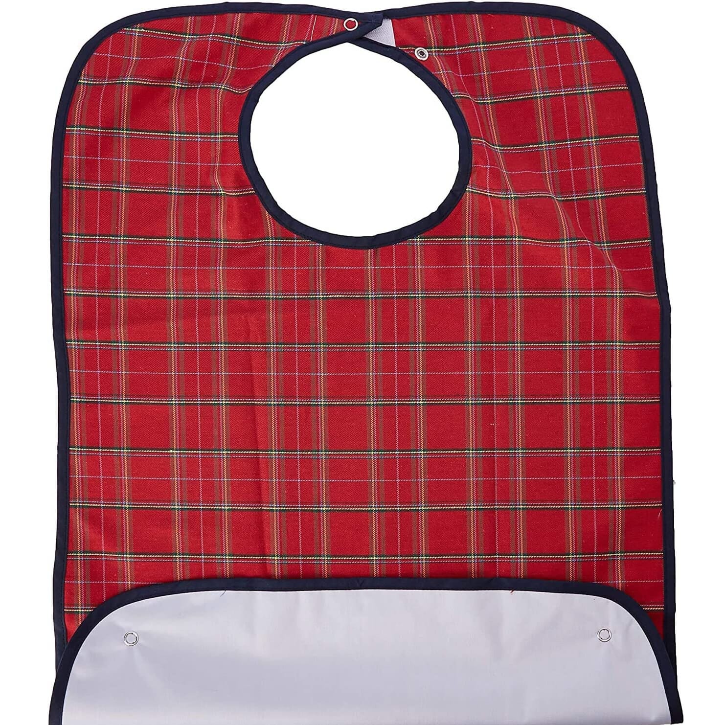 Bavoir imperméable rouge pour adulte