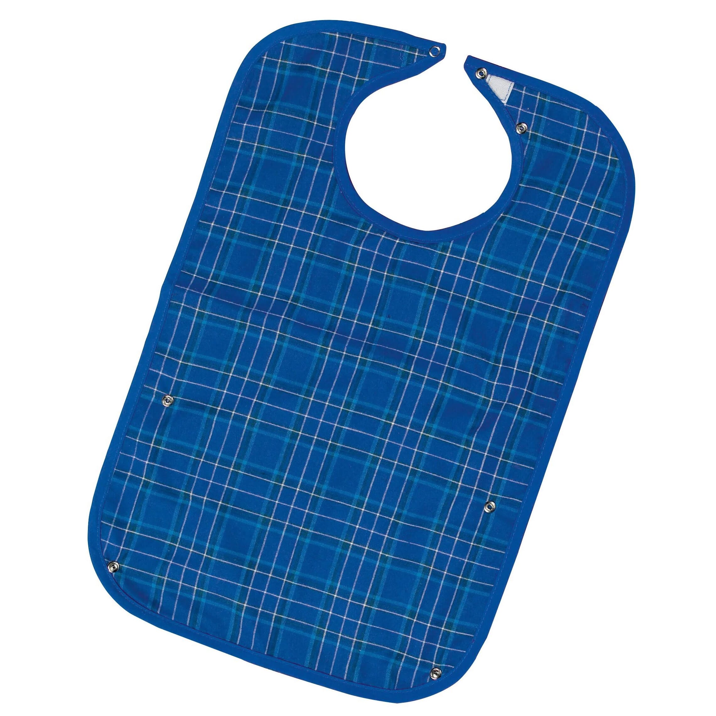 Bavoir imperméable bleu pour adulte