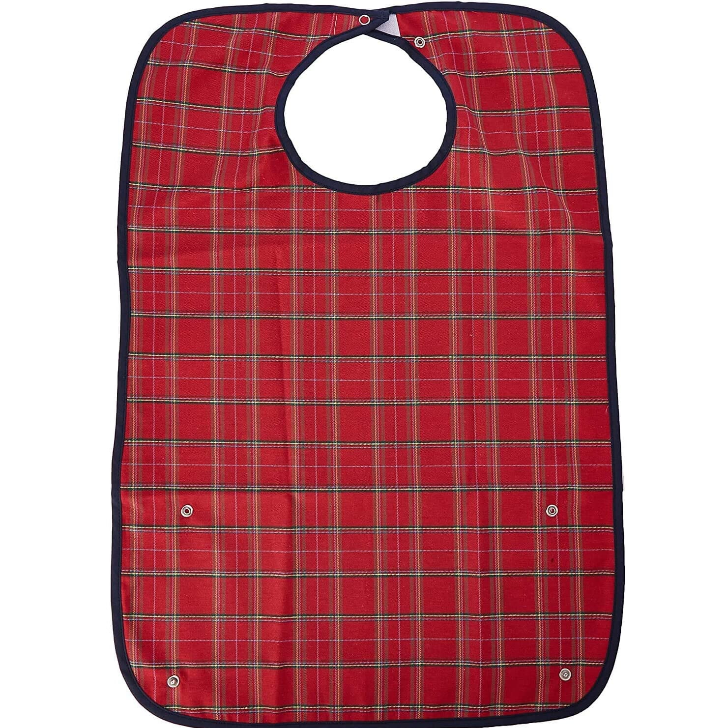 Bavoir imperméable rouge pour adulte