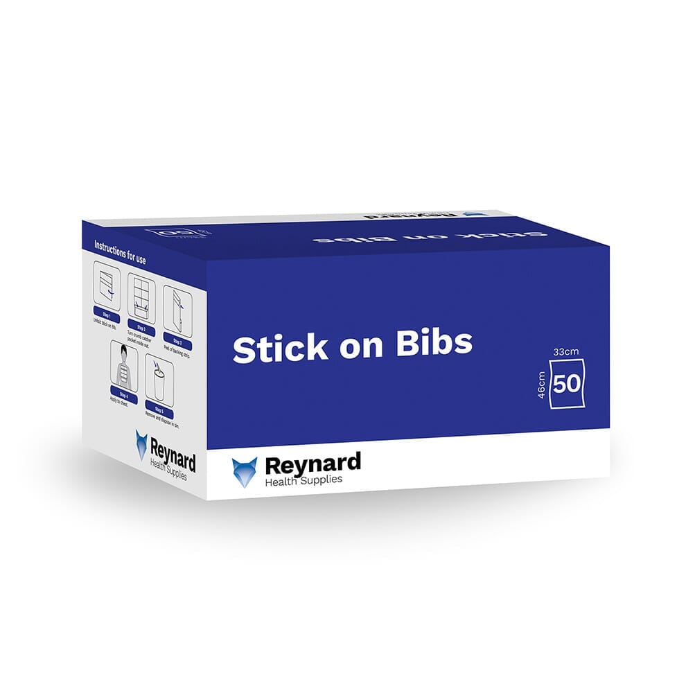 Bavoirs adhésifs jetables
