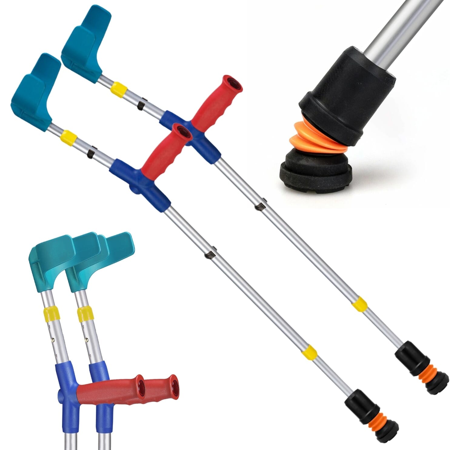 Béquille Junior Flexyfoot à double réglage et poignée souple