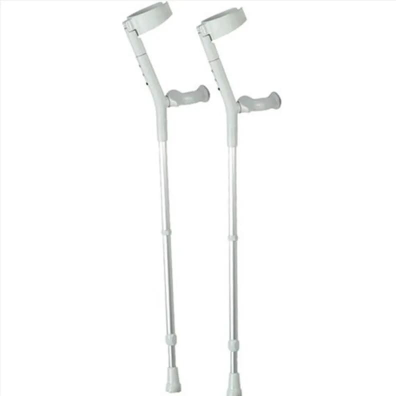 Paire de béquilles colorées avec poignées ergonomiques