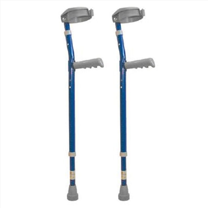 Béquilles colorées pour enfant - Bleu