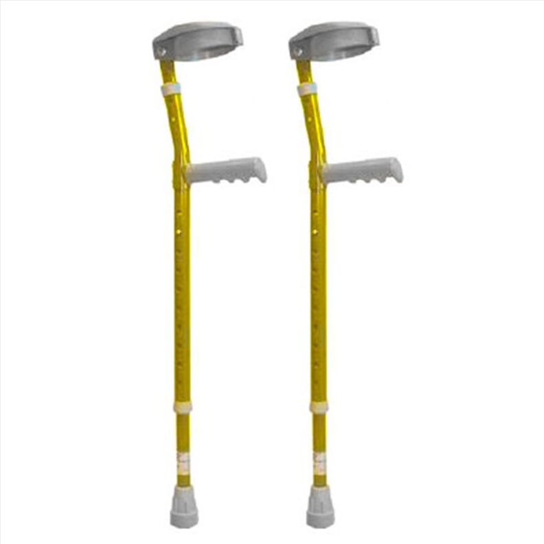 Béquilles colorées pour enfant - Jaune