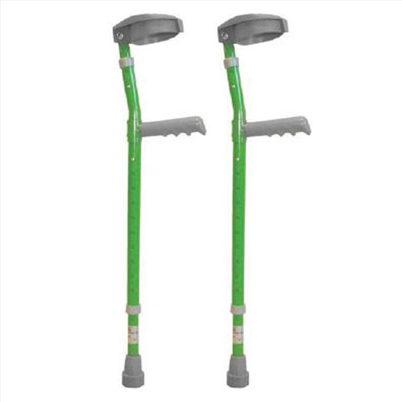 Béquilles colorées pour enfant - Vert