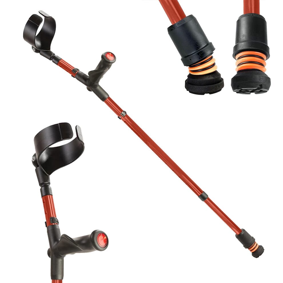 Béquilles double réglage Flexyfoot Comfort Grip