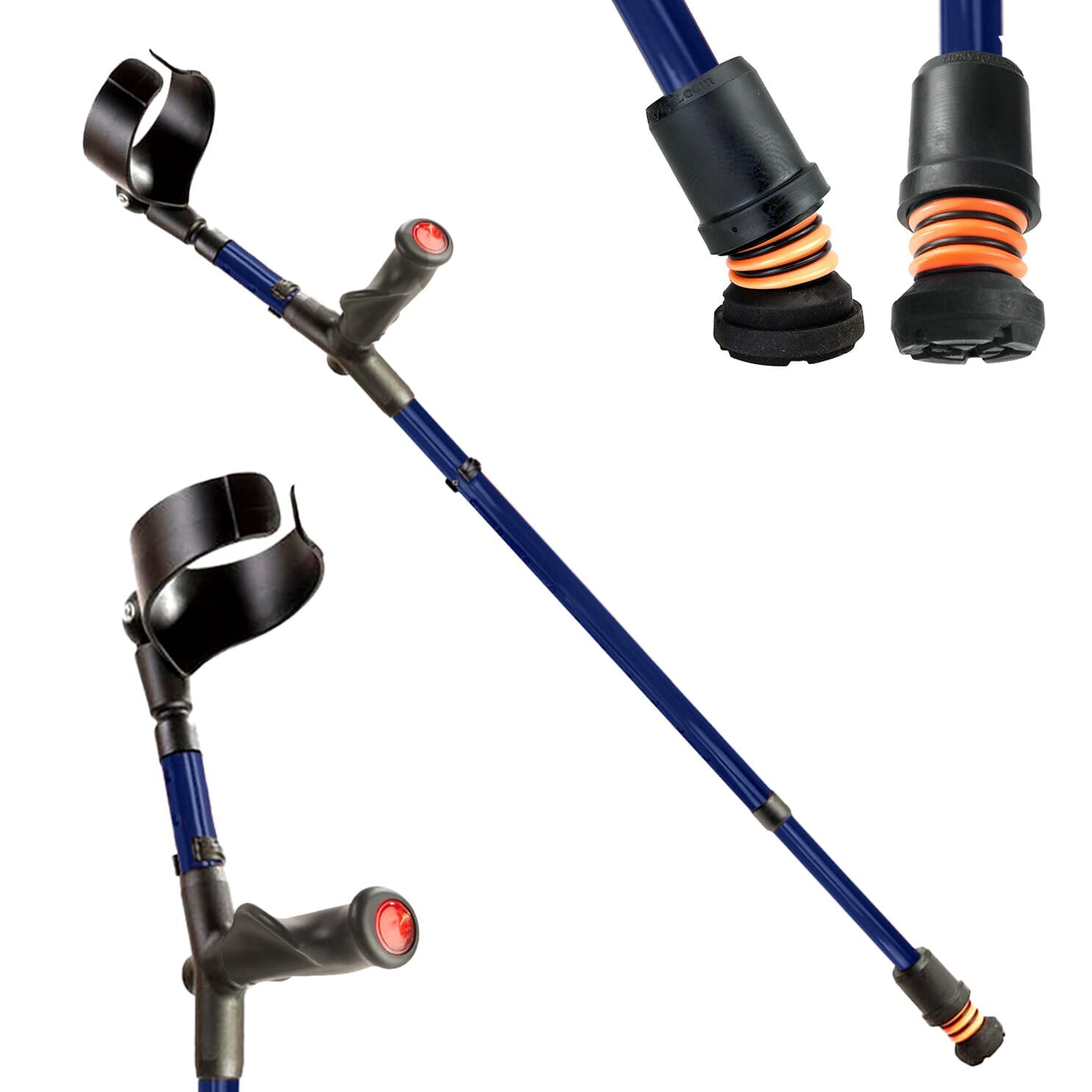 Béquilles double réglage Flexyfoot Comfort Grip