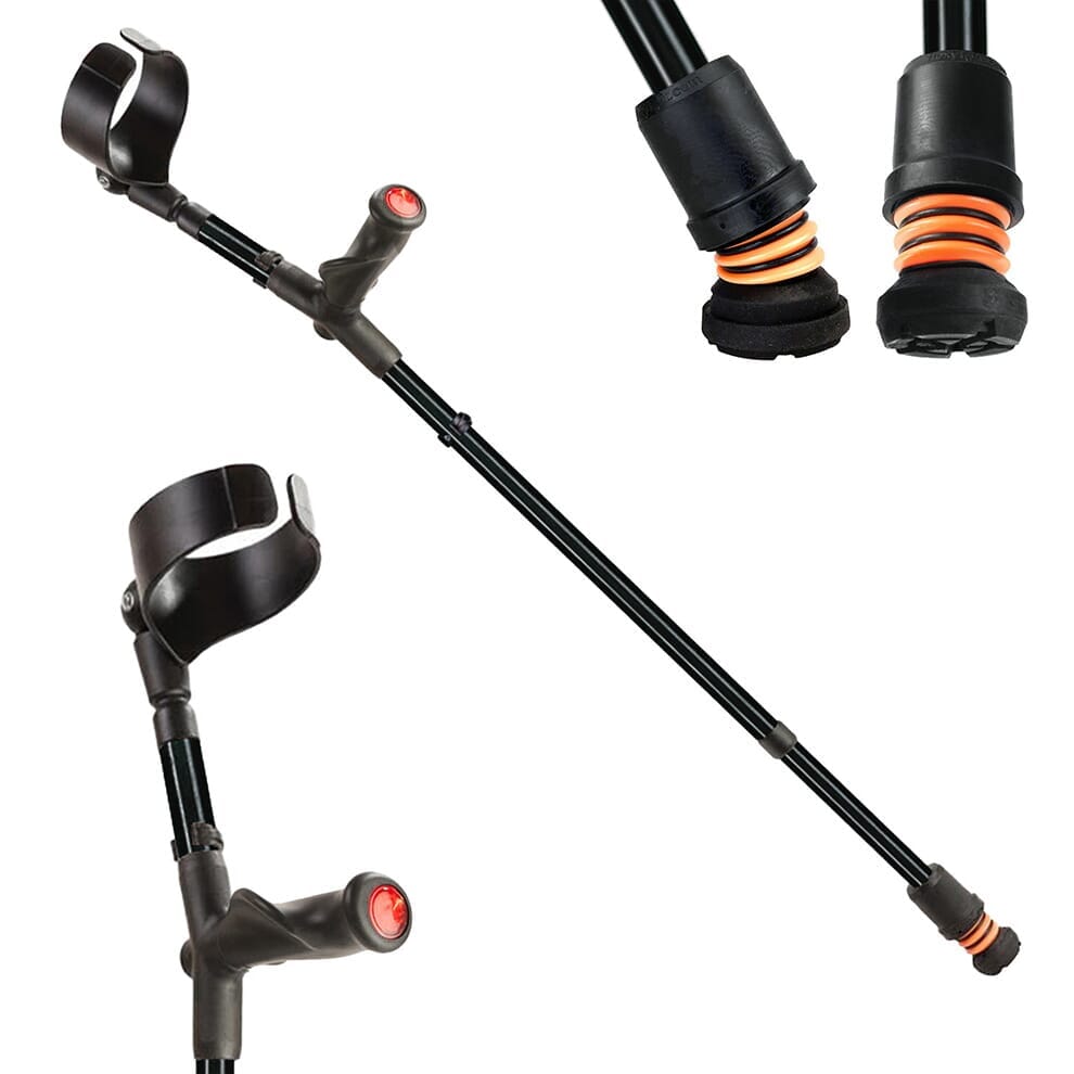 Béquilles double réglage Flexyfoot Comfort Grip