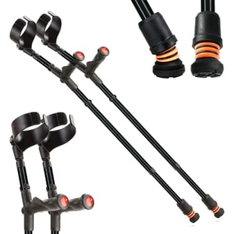 Béquilles double réglage Flexyfoot Comfort Grip