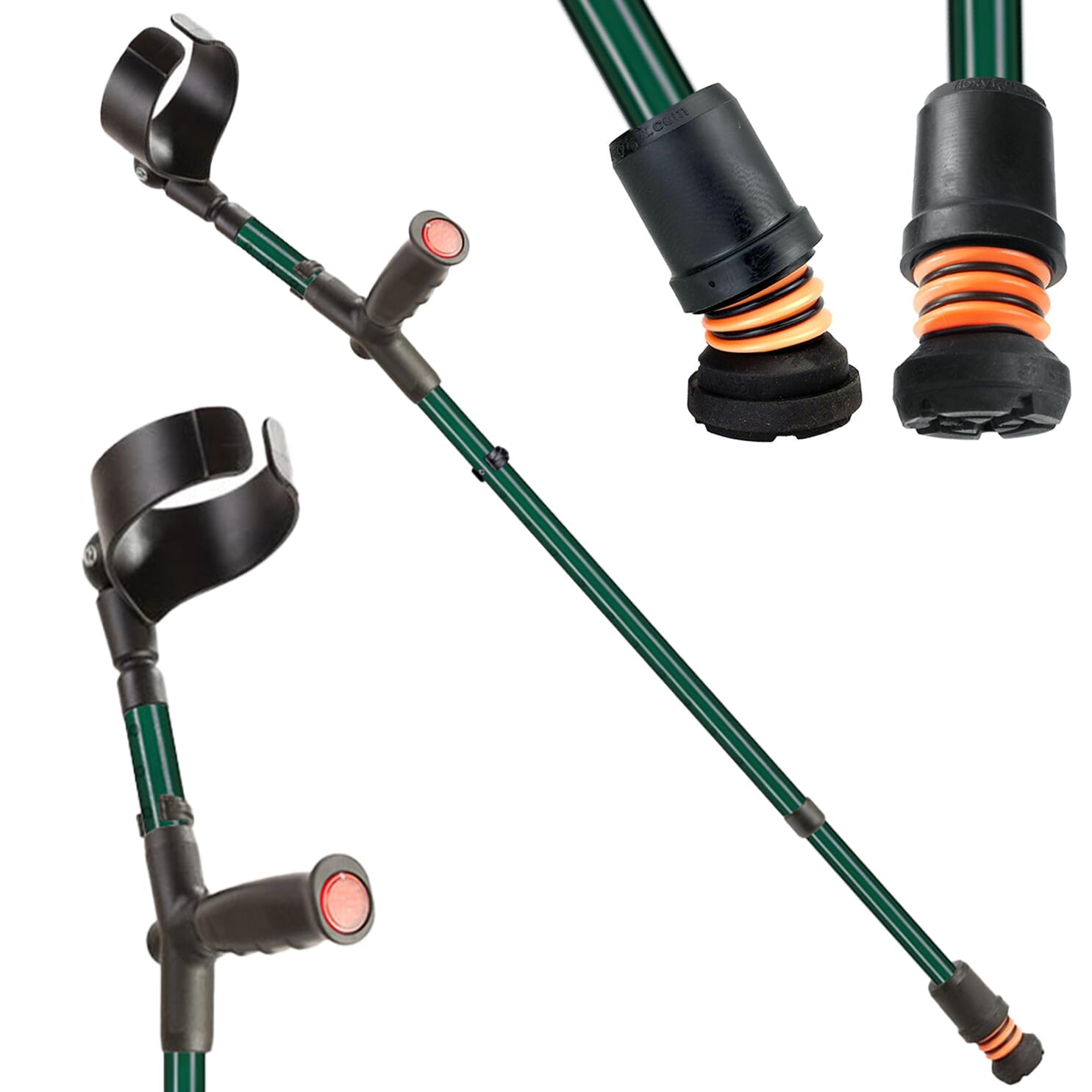 Béquilles double réglable Flexyfoot Soft Grip