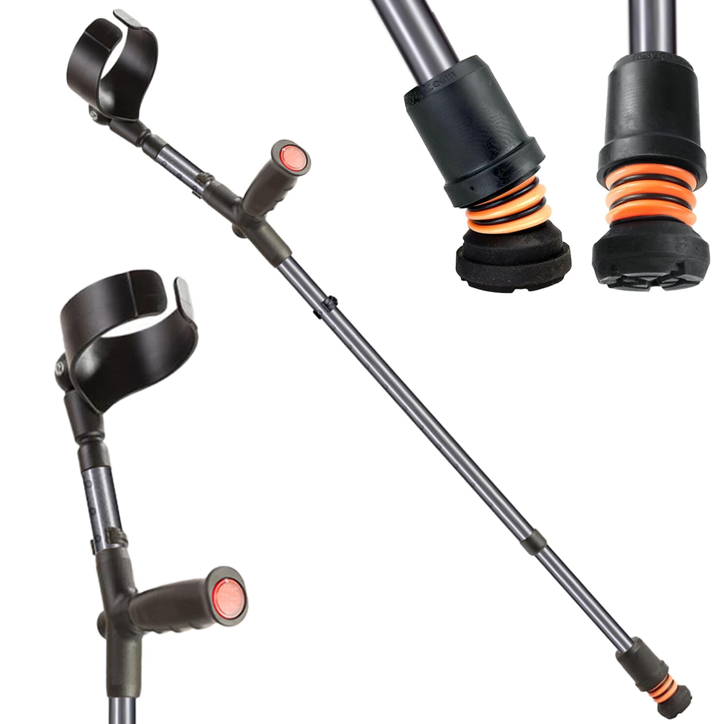 Béquilles double réglable Flexyfoot Soft Grip