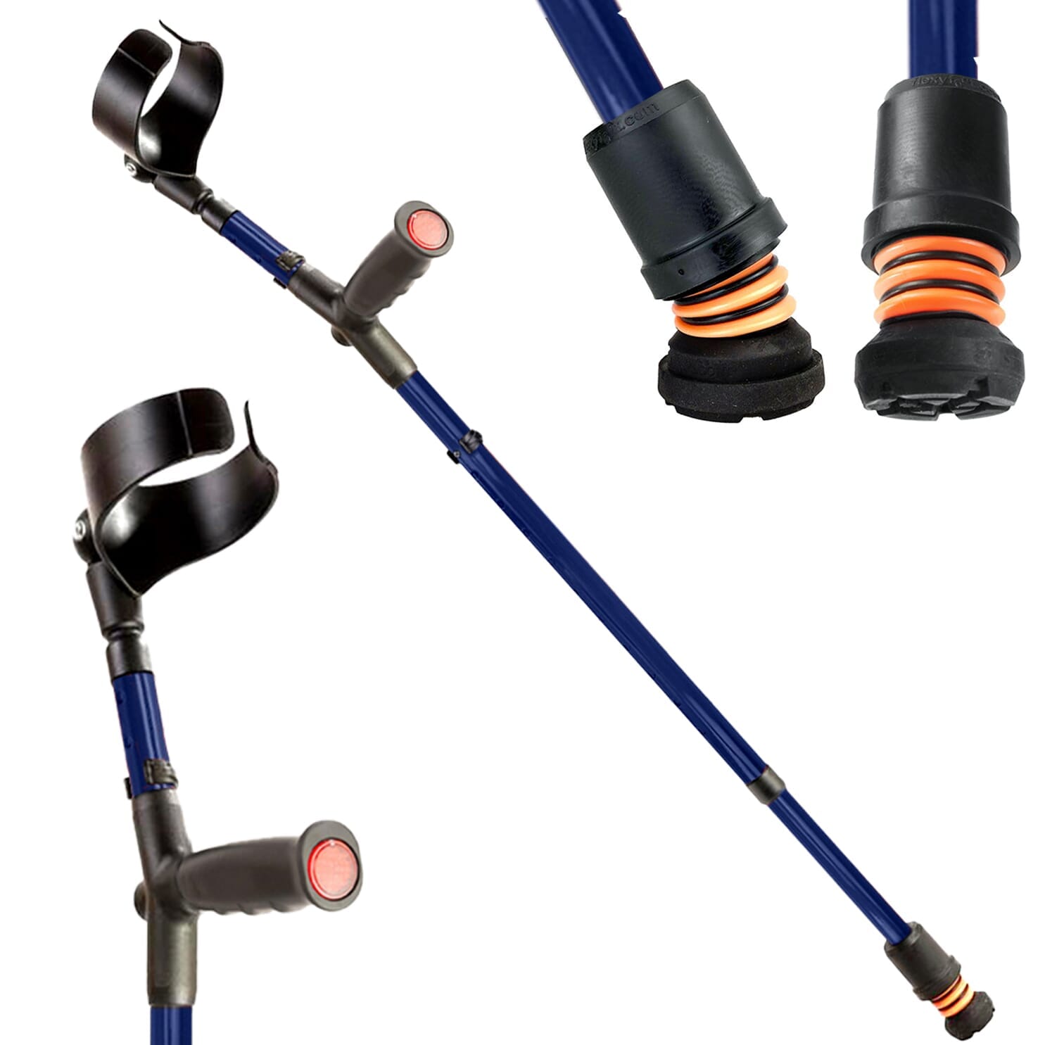 Béquilles double réglable Flexyfoot Soft Grip