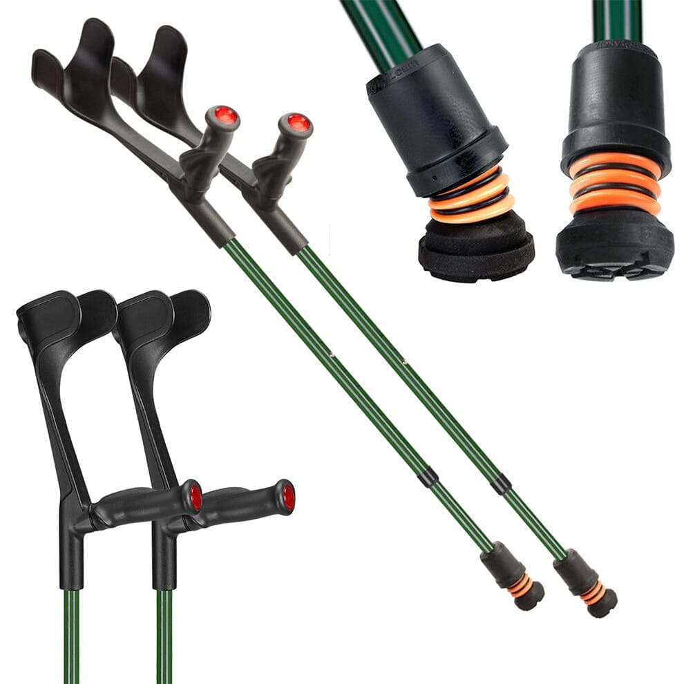 Béquilles Flexyfoot à coudière ouverte Comfort Grip