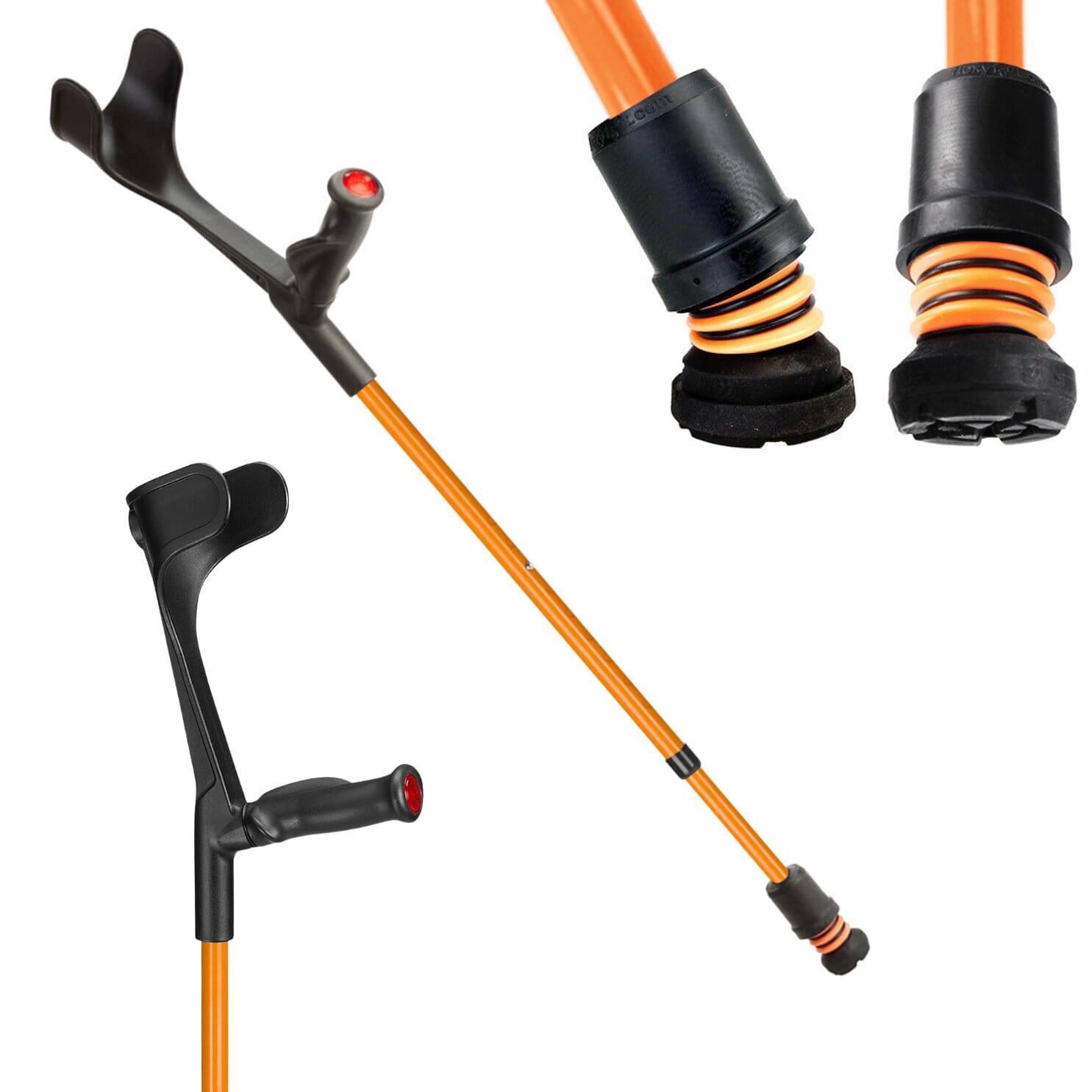 Béquilles Flexyfoot à coudière ouverte Comfort Grip